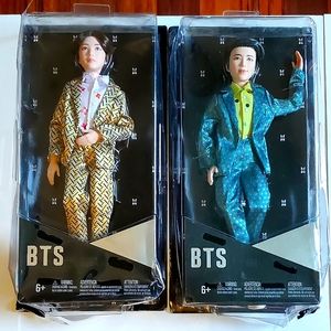 BTS Suga and BTS RM Action Doll